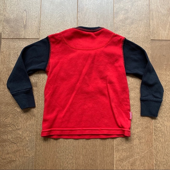 3/$10 KUSHIES Baby boy long sleeve shirt 9m - Picture 3 of 3